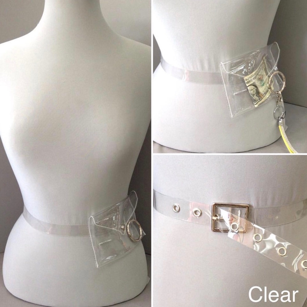Clear money bag